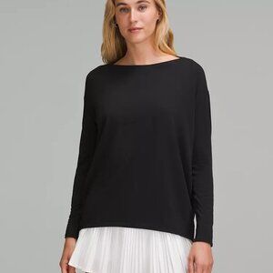 Lululemon Back in Action Long Sleeve Shirt.